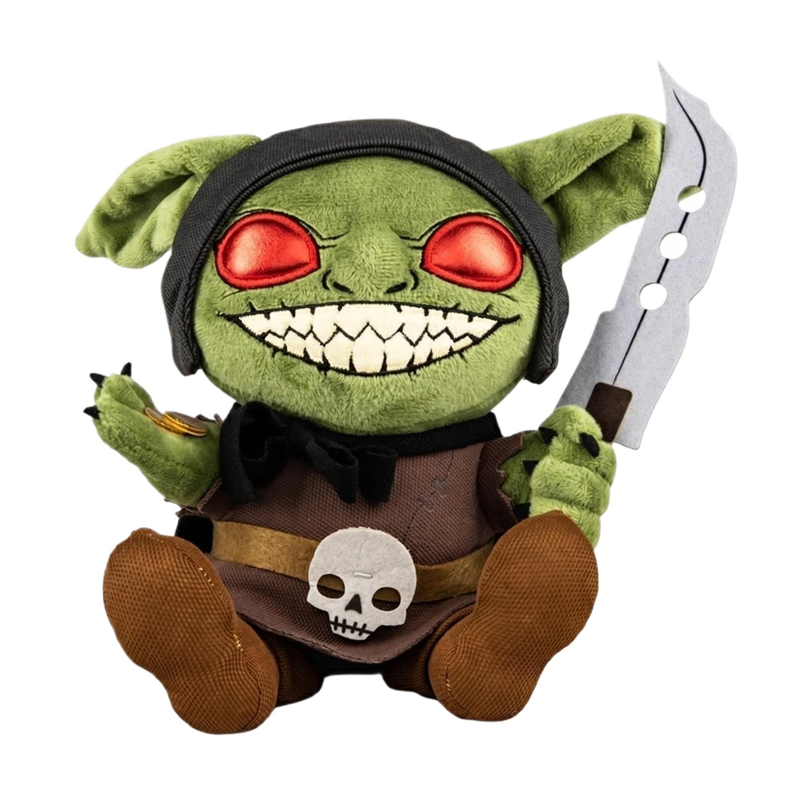 

Plush Stuffed Goblin Doll Soft Plush Toy with Detailed Outfit and Accessories Ideal for Home Decoration and Collecting or Play One Size