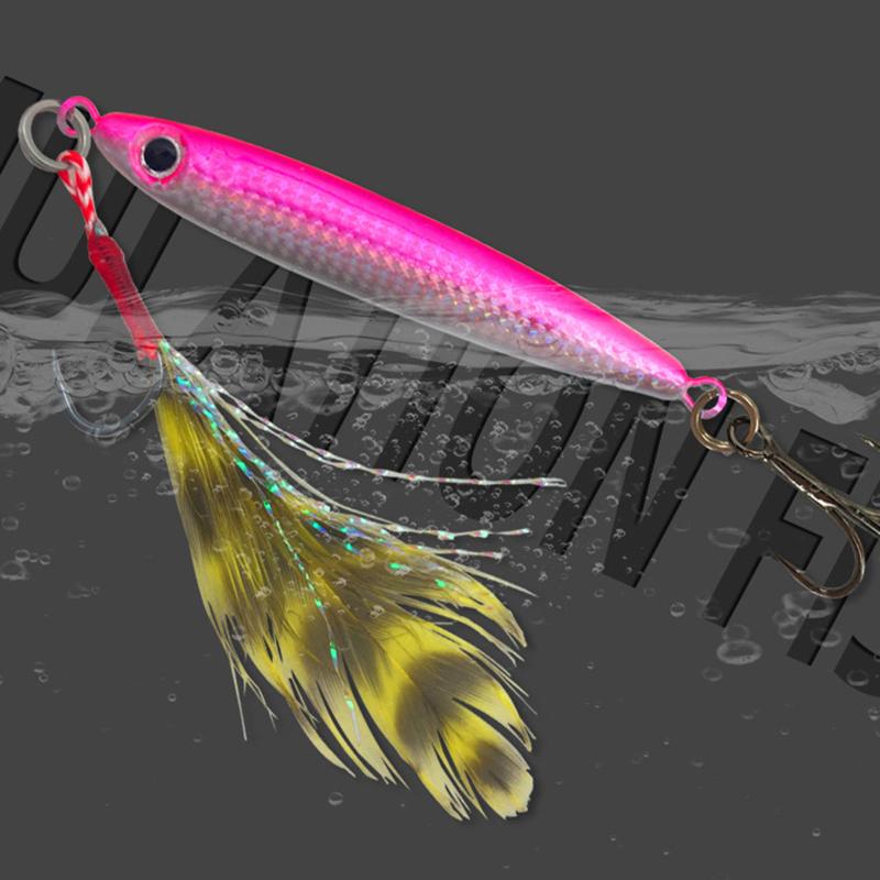 Artificial Bait Hard Bait 10G 15G 20G 30G Tungsten Jig Saltwater Fishing Metal Jig Lure