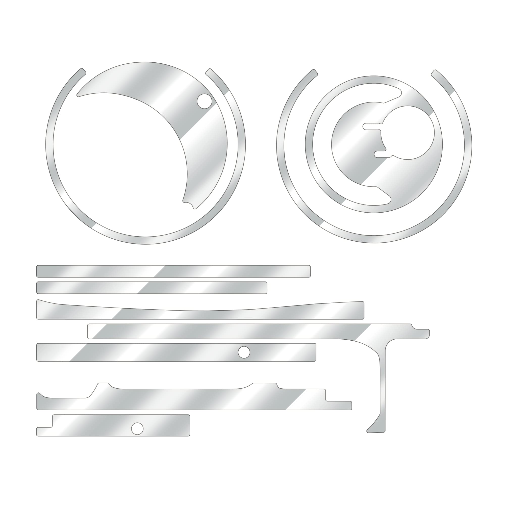 

CUSTOM YOROI Custom Decal for 17 Calcutta Conquest BFS Baitcasting Reel SEAT.JP (Clear, Left-Handed)