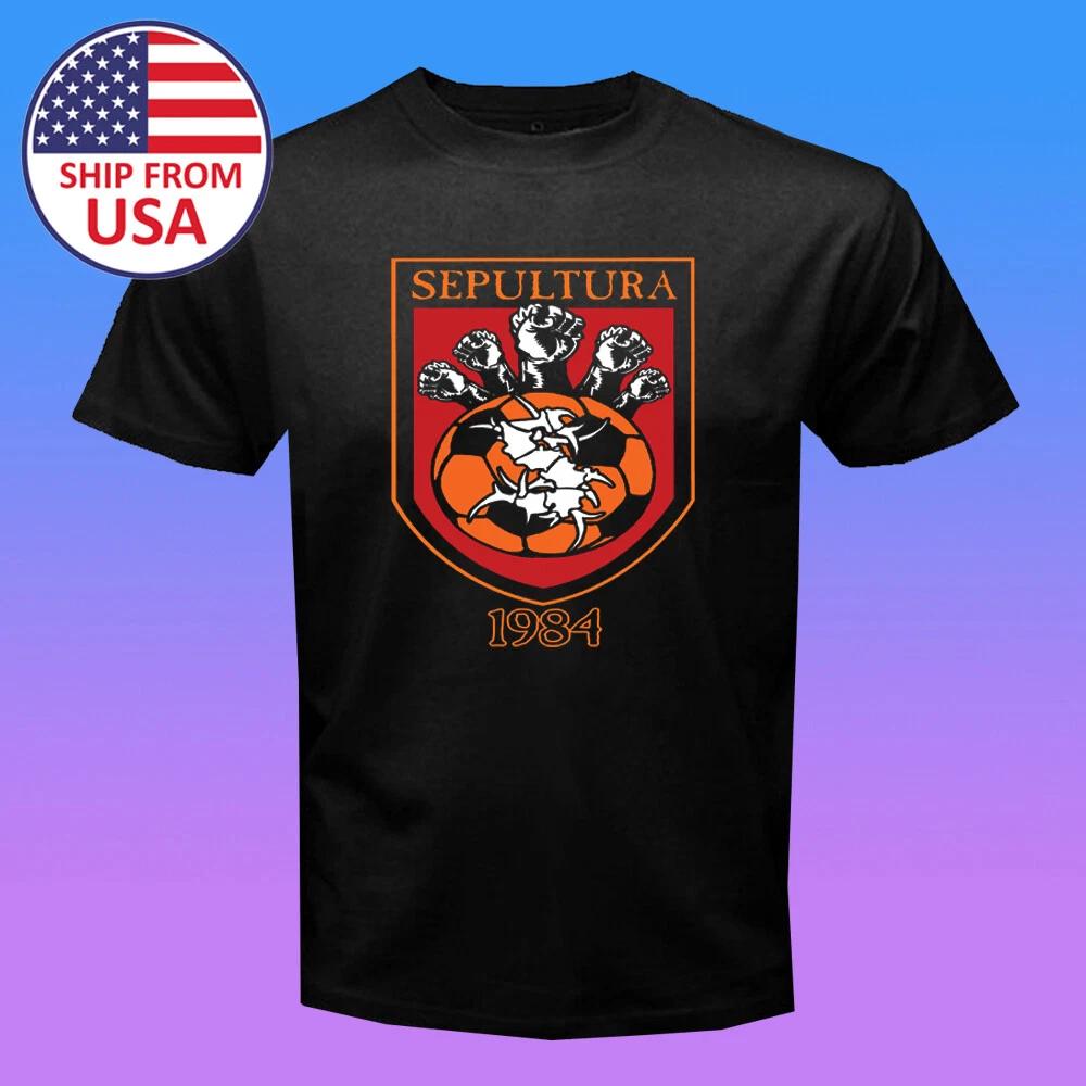 Sepultura Men s Black Size S-5XL M