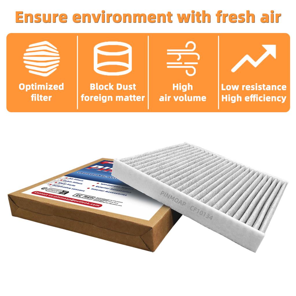 1/2/5/PCS Automotive Air Filter Cf10134/P3875ws Replacement Automotive Parts Filter Fit For Honda Accord Odyssey
