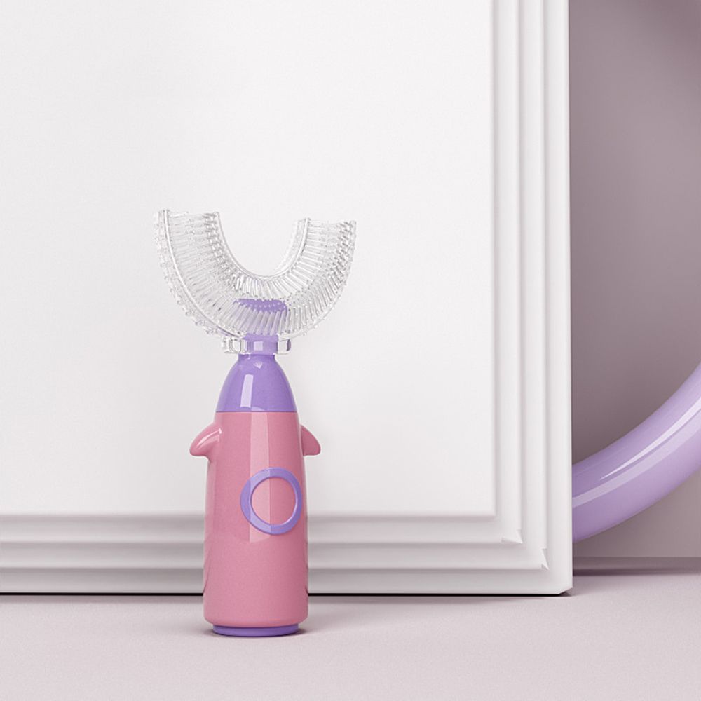 1-12years Kids Favors Oral Care U-Shape Toothbrush Cleaning Tool Tooth Brushing Teeth Whitening