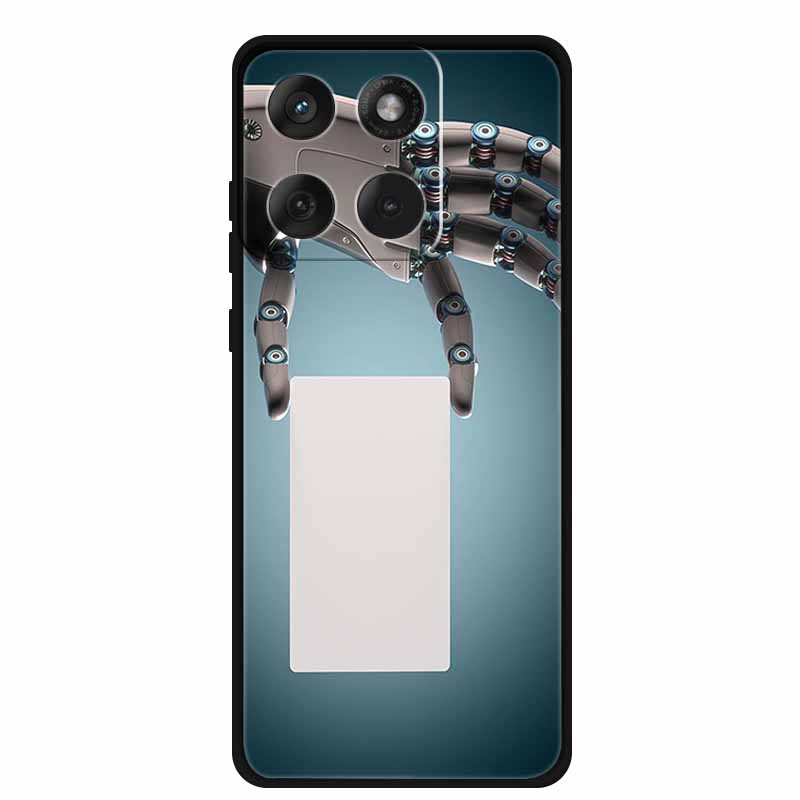 Für Motorola Edge 70 5G Hülle 2025 Mode Schwarz Silikon TPU Weiche Handyhülle Für Motorola Moto X70 Air 5G Rückseite Hülle Fundas