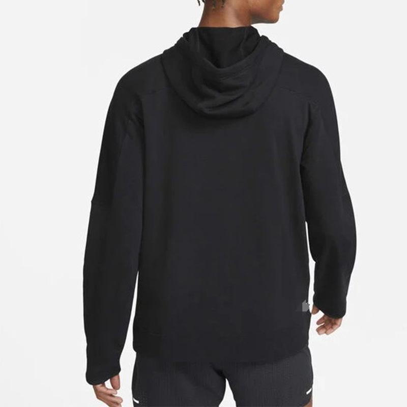 Men's 2026 Autumn Winter Casual Hooded Sweatshirt & Training Warm Windproof Running Jacket Set