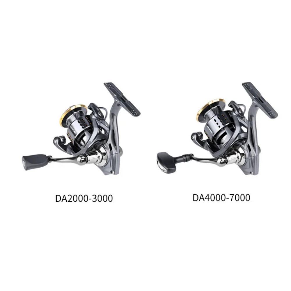Fishing Reel 2000-7000 Series 3+1 BB Metal Spinning Wheel Max Drag 15kg Outdoor Lure Throwing