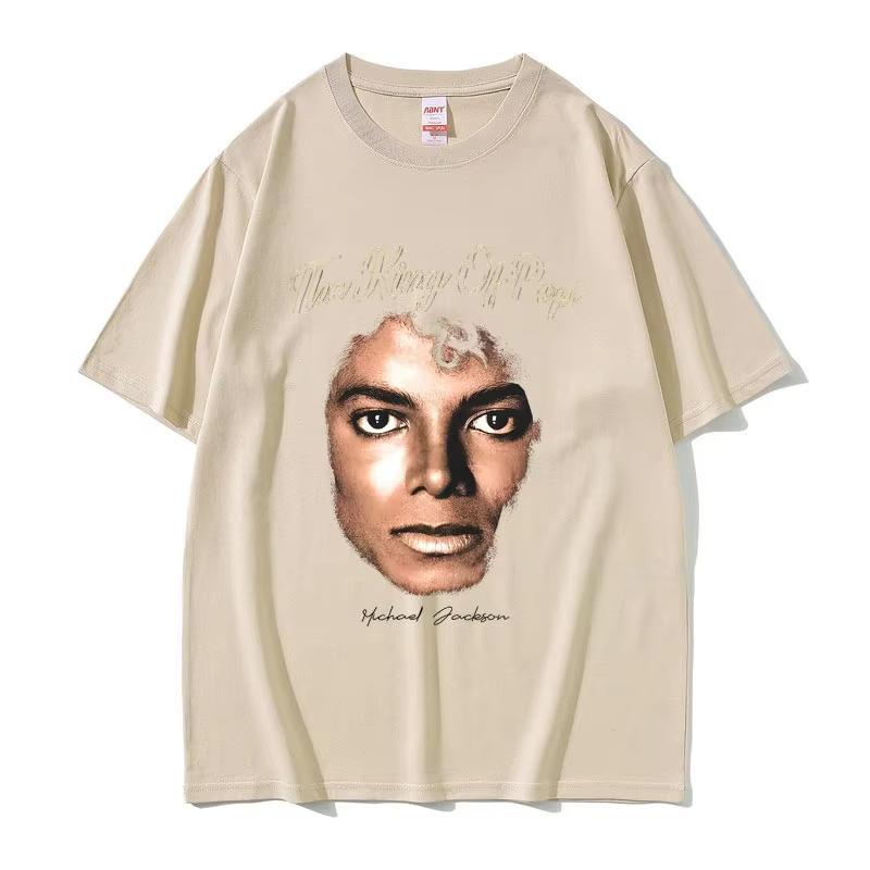 The King of Pop Michael Jackson Graphic Tshirt Men Women Fashion Casual Vintage T Shirts Tops Unisex Gothic Rock Streetwear
