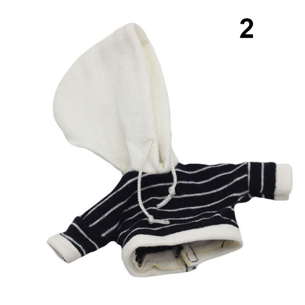 Bekleidungszubehör 11,1/12 Puppen T-Shirt Pullover Gestreiftes Sweatshirt Langarm Kleidung Puppenmantel