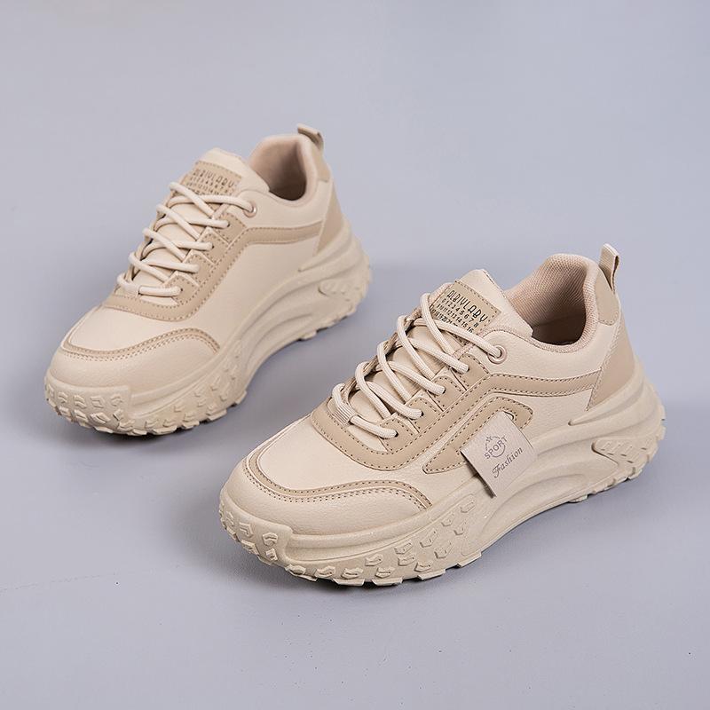 [Customization] Popular dad shoes women's spring and autumn versatile thick soles 2025 new Internet celebrity leisure sports women's shoes