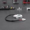 Replacement Refrigerator Fan Motor | PreWired with Plug Connector, 12V Direct Current 4.5W Power,