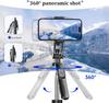 F16 Selfie Stick Tripod with 1708mm Long 8-Section Pole, Bluetooth Remote, 360° Rotation, 1/4 Interface, for Phone Camera Vlog