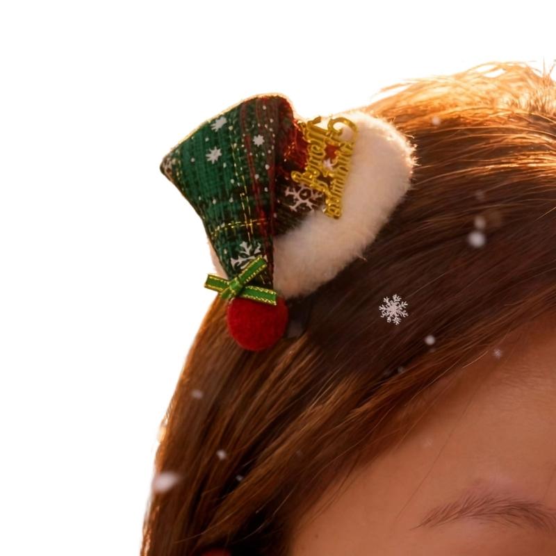

Glowing Christmas Hairband Hair Clip Battery Operated Lighted Headdress Hairpin For Women Girls Holiday Event