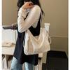 Borsa a tote di grande capacità da donna a spalla/messenger
