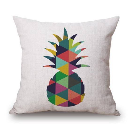 

Design Nordic Style Cotton And Linen Pillow Cover Blue-Green Literary Simple Cushion Cover Premium Durable Quality 45 * 45Cm (separate pillowcase)