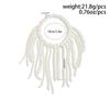 Ladies' Pearl Tassel Bracelet, Multi-layer Chain Tassel Bracelet, Adjustable Stainless Steel Statement Jewelry
