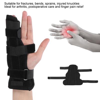 Verstellbare Fingerorthese Schiene Komfortable Handstütze Atmungsaktiver Stabilisator Für Gebrochene Finger Linderung Handorthese