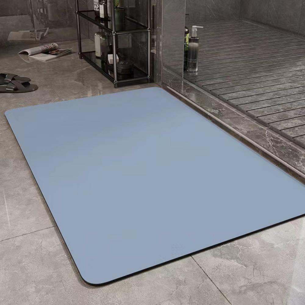 2 шт. Однотонный коврик для пола из диатомовой грязи — фото 18