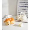 Ceramics Dog Removable Tissue Box Coffee Table Desk Storage Decoration Animal Ceramic Tissue Box Bedside Table Paper Towel Case