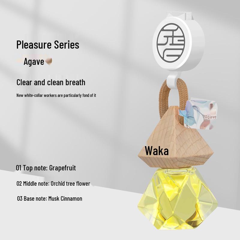 Wa Liu Xiang Car Air Freshener Pendant: Long-lasting Aromatic Fragrance and High-end Gift
