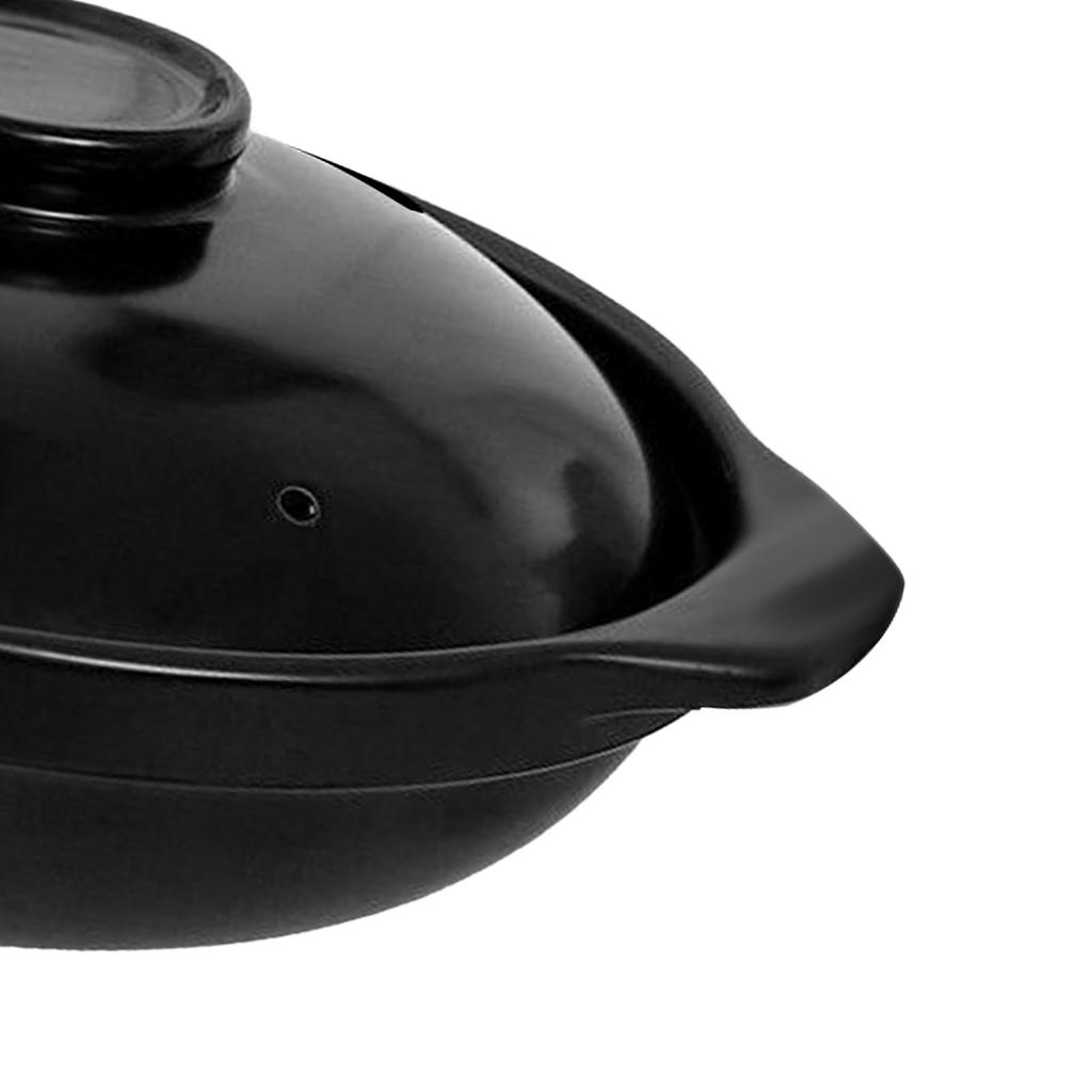 Multifunctional Casserole Pot with Lid Sizzling Hot Pot for Bibimbap and Soup Large Wide Mouth Heat