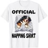 Bernese Mountain Dog Official Napping Shirt Pajamas T-Shirt
