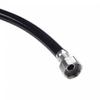Black Shower Head & Hose Nozzle 15cm Anti-corrosion
