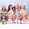 Princess Dolls Toys Mini Multi Joint Doll Toy Set Movable Jointed Princess Dolls Molly Girls' Doll