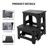 Multi Functional Foldable Stool Stable Support Anti Slip Folding Ladder Thickened Plastic Lightweight Climbing Stool Garage
