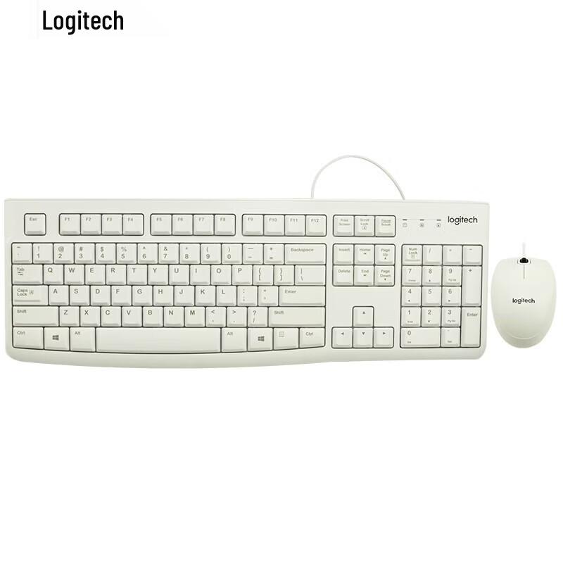 

Logitech MK120 Wired Keyboard and Mouse Combo