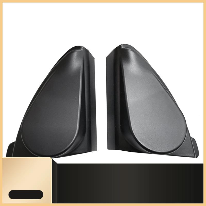 Car Door Panel Audio Horn Cover Tweeter Triangular Speaker Loudspeaker Cover Trim For  Cruze 2009 2010 2011