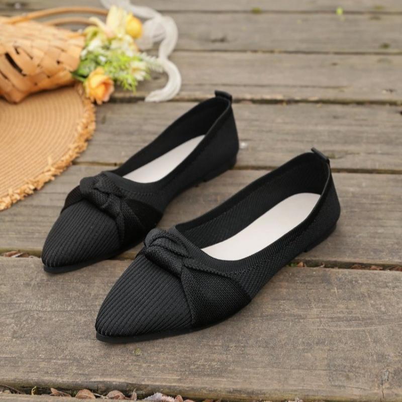 2025 Spring New Women Flat Shoes Sexy Shoes Comfortable Shallow Mouth Slip-on Casual Shoes Plus Size