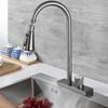Stainless Steel Pull-Out Kitchen Faucet