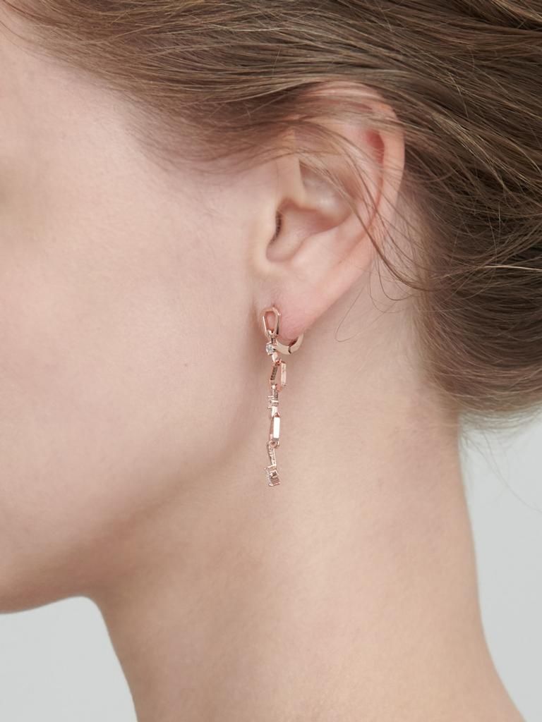 14K Stick Drop One-Touch Earrings (Gold Filled) C24EGF125
