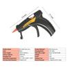 USB Lithium Electric Hot Melt Glue Gun Set With 50PCS Glue Sticks  0.7*150mm