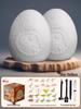 Dinosaur Fossil Excavation Toy - Gem and Skeleton Treasure Hunt for Kids