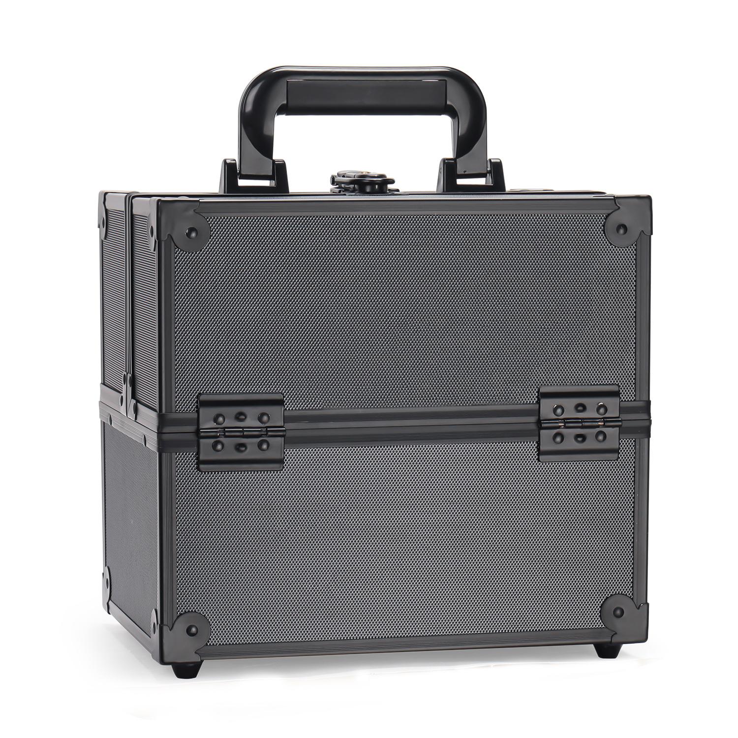 

Professional Makeup Case Multi-Layer Nail Art & Permanent Makeup Tool Kit Portable Makeup Case for On-Location Makeup Artists