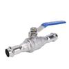 Press Ball Valve 1 2 Inch DN15 304 Stainless Steel Dual Press Connection Ball Valve for Industrial Use