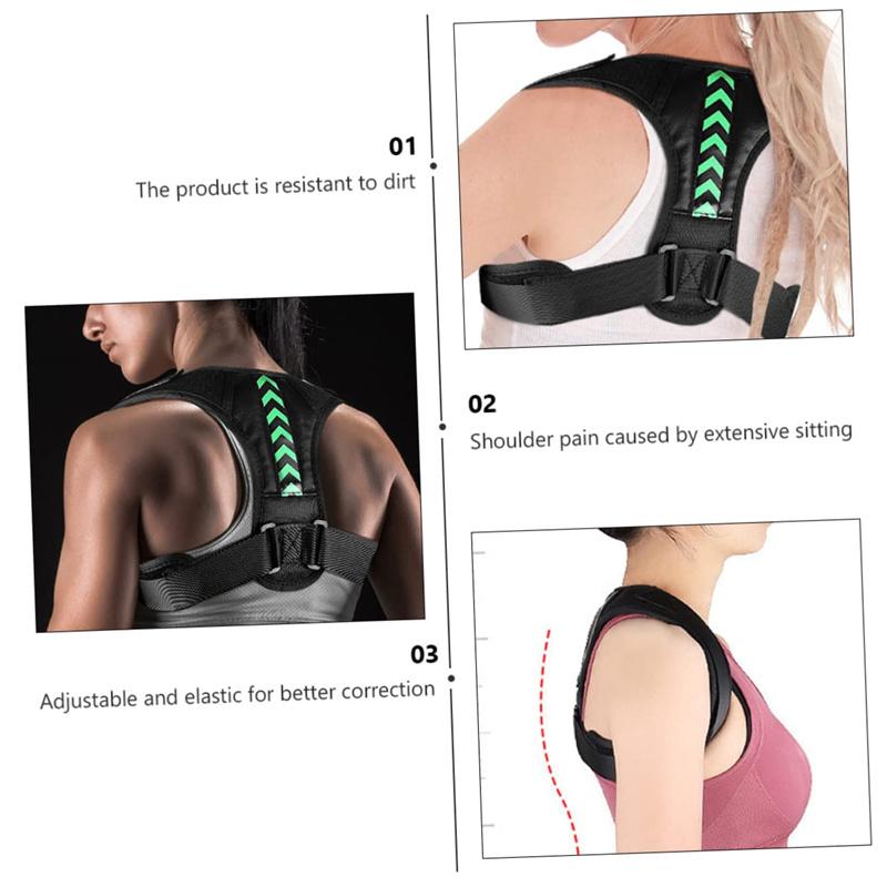 FSPG Sales Adjustable Posture Corrector Clavicle Shoulder Upper Spine Support Belt Factory Price