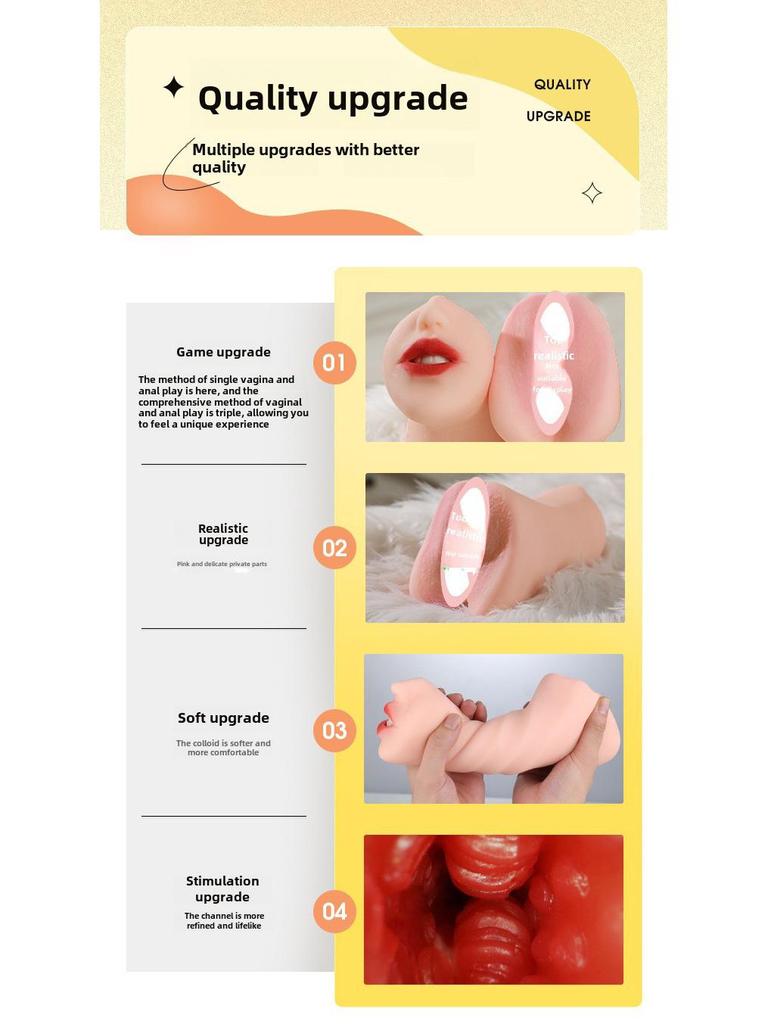 Miji Yin Anus Mouth Three-Hole Toy by Fujiwara Yui: Love Toys for Men, 30/Box