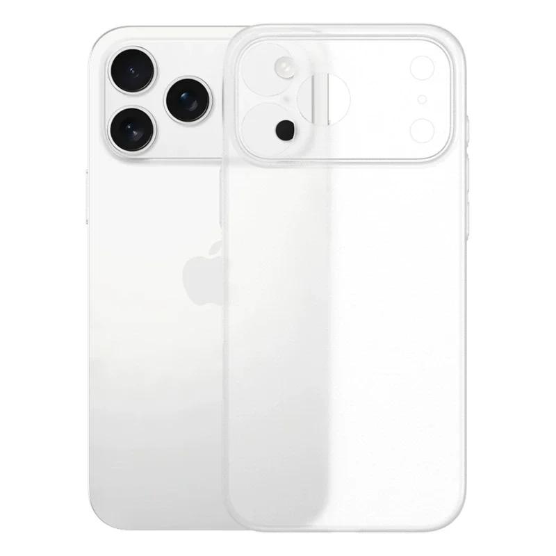 Ultra Thin Matte Translucent Phone Case For For Iphone 17 16 1 14 13 Pro Max 17Pro 17 Air Lens Protection Shockproof Cover