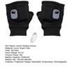 Heated Fingerless Smart Heating Gloves 3 Heat Modes Digital Display Gloves Water-Resistant Windproof Rechargeable Hand Warmers for Work Cycling Skiing