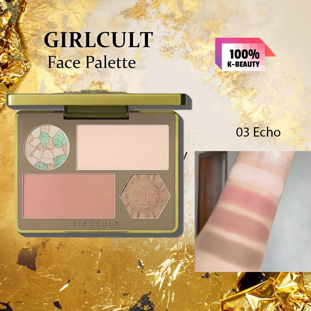 Girlcult Face Palette 15g/0.53oz 13g/0.46oz 14.2g/0.50oz (3 Color Options)