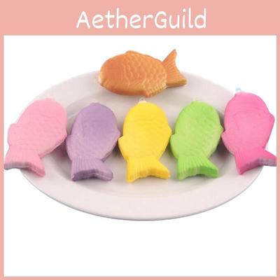 Colorful Fish Keychain With Tpr Material For Girls Backpack Decoration And Stress Relief Toy