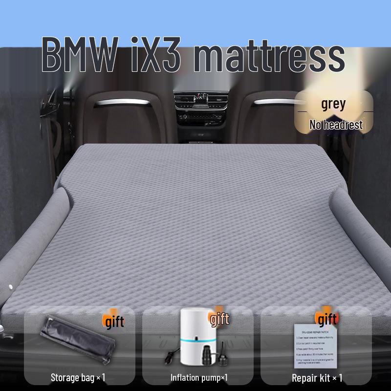 BMW iX3 Car Trunk Mattress: Rear Seat Inflatable Sleeping Pad.