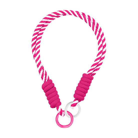 Corda Intrecciata Ciondolo Cinturino da Polso Corto con Anello di Sospensione Resistente all'Usura Leggero Cordino Portatile Accessorio per Borracce Telefoni Cellulari