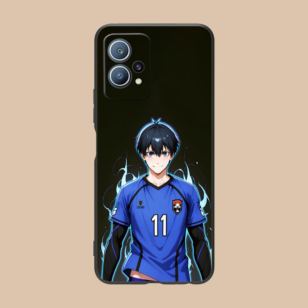 Blue Lock Isagi Yoichi Matte Mobile Phone Case for Huawei P60 P50 P40 P30 P20 P10 P9 P8 Pro Lite Plus Colorful Printing Cover Huawei P8