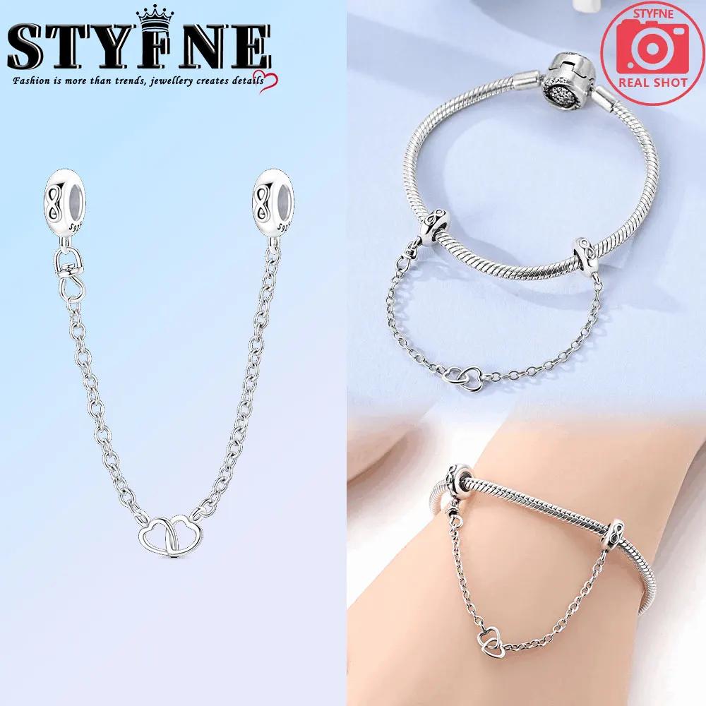 Copper Beads Pendant Couple Security Chain Golden Sun, Glass Beads Charm For Women Bracelet Engagement Jewelry Gift