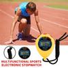 New Classic Waterproof Digital Professional Handheld LCD Handheld Sports Stopwatch Timer Stop Watch with String Timers Stopwatch