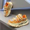Summer new air cushion bottom dad shoes make old mesh breathable retro casual shoes v2