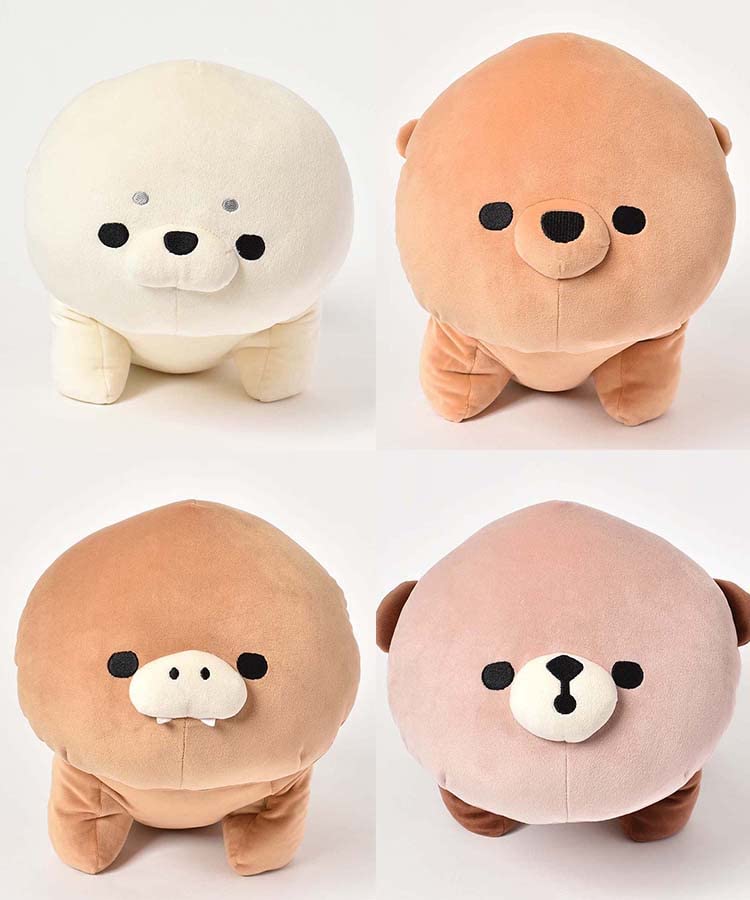 mofmofriends Fluffy Walrus Mascot, Medium Size, TM012-33