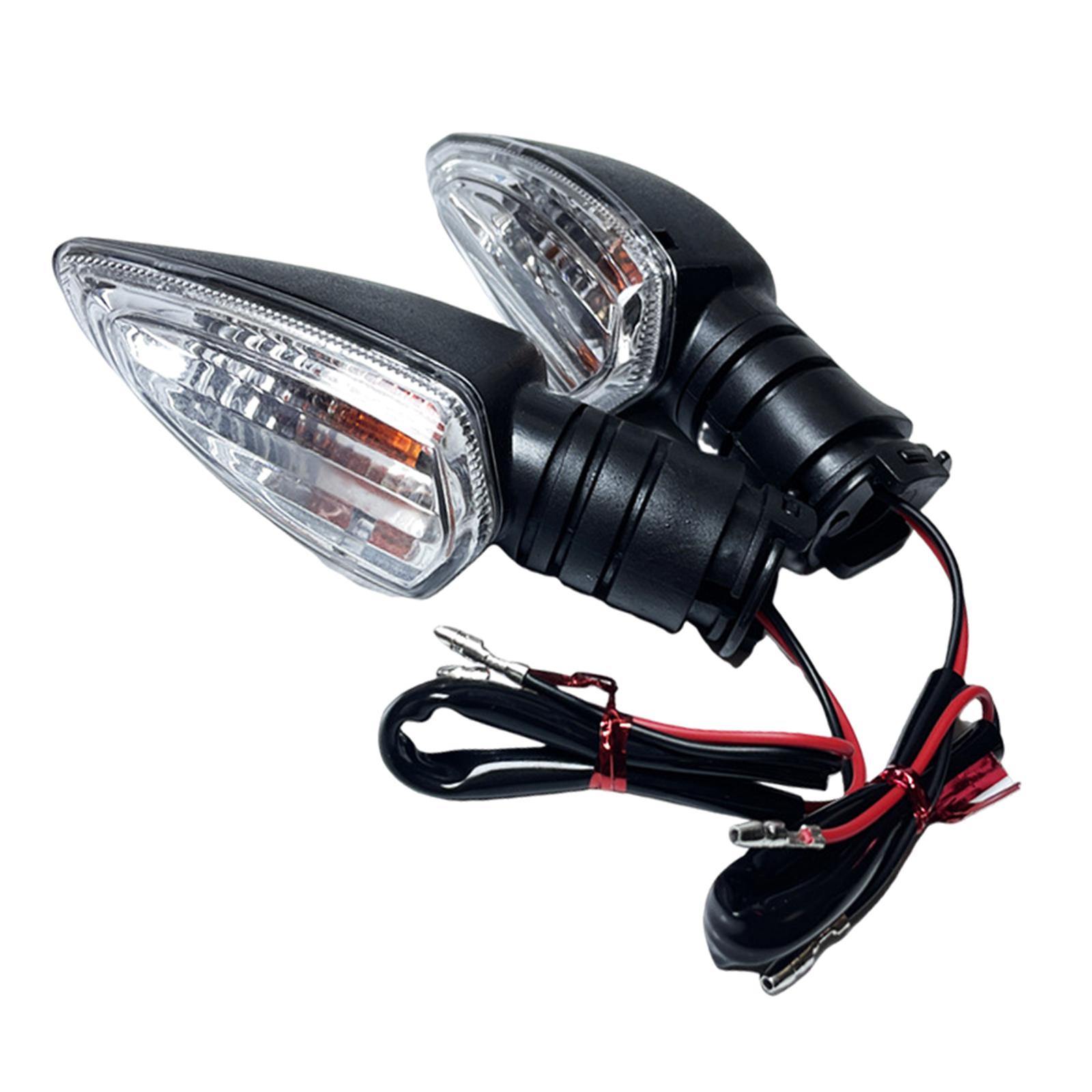 

Motorcycles LED Lights Front Turn Signal/Blinker Running Light Indicators for NVX155Y 15ZR135LC Aerox155 1 Pair прозрачный